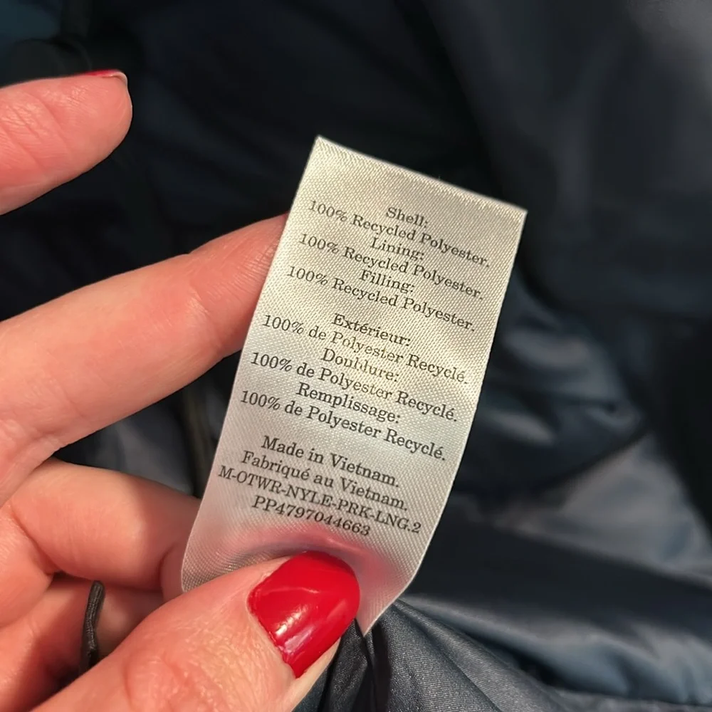 NWT Everlane The ReNew Long Parka